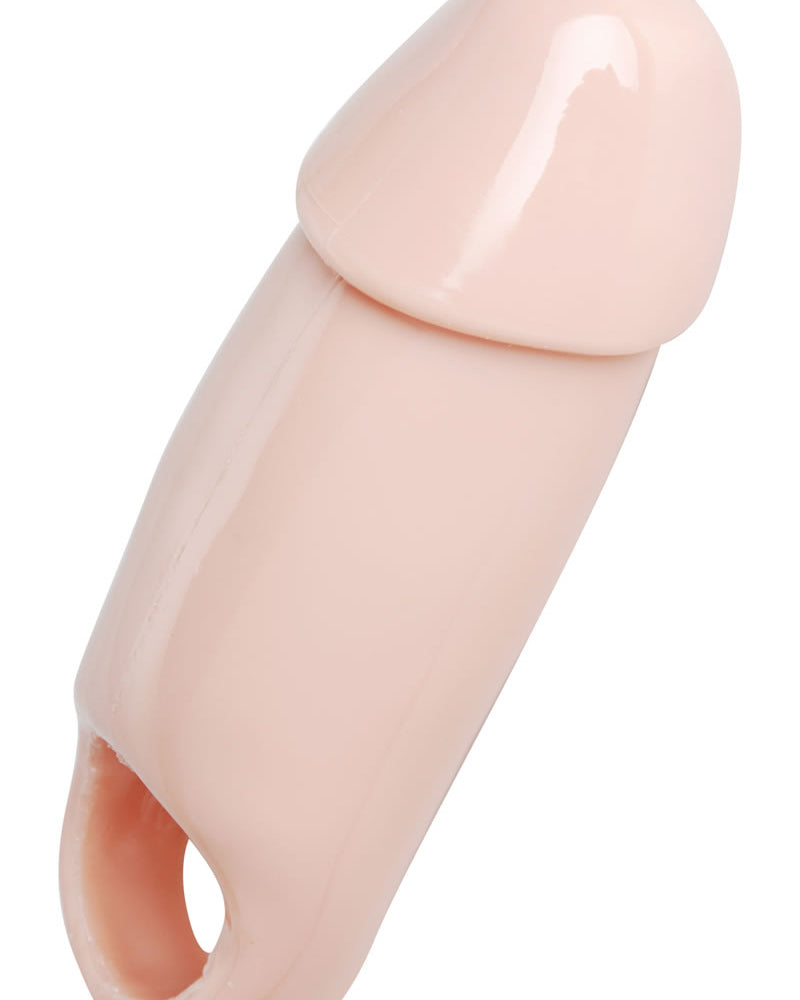 Size Matters Really Ample Penis Enhancer Sheath Flesh 6 Inch
