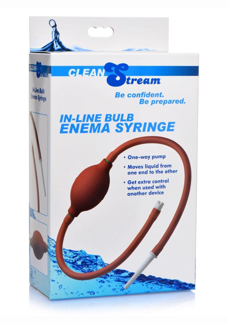 Clean Stream In-Line Bulb Enema Syringe 28 Inch