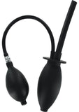 Clean Stream Inflatable Enema Silicone Plug Black