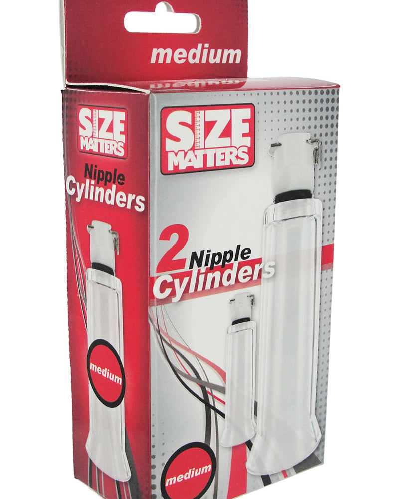 Size Matters Nipple Cylinders Medium