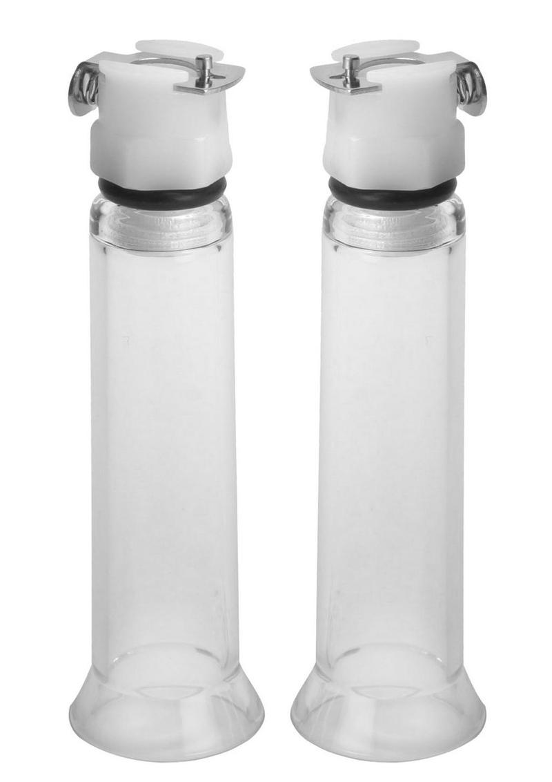 Size Matters 2 Nipple Cylinders Clear Small