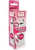 Size Matters Clitoral Cylinder Clear Medium