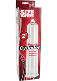 Size Matters Penis Cylinder Clear 2 Inch Diameter