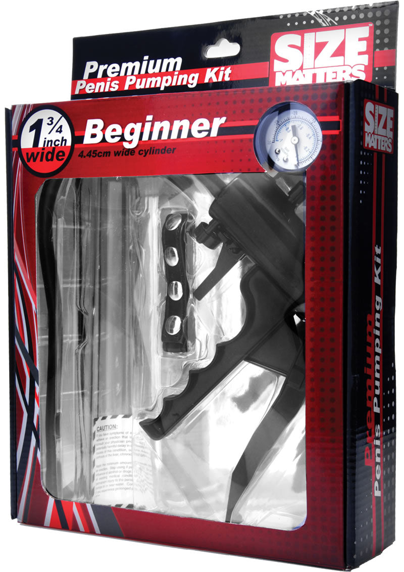 Size Matters Beginner Penis Pump Kit 9 Inch