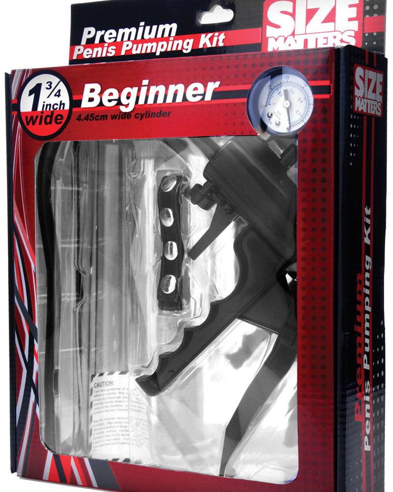 Size Matters Beginner Penis Pump Kit 9 Inch