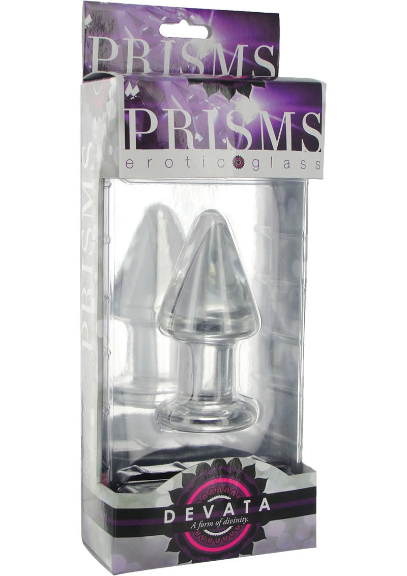 Prisms Devata Derriere Glass Plug Clear