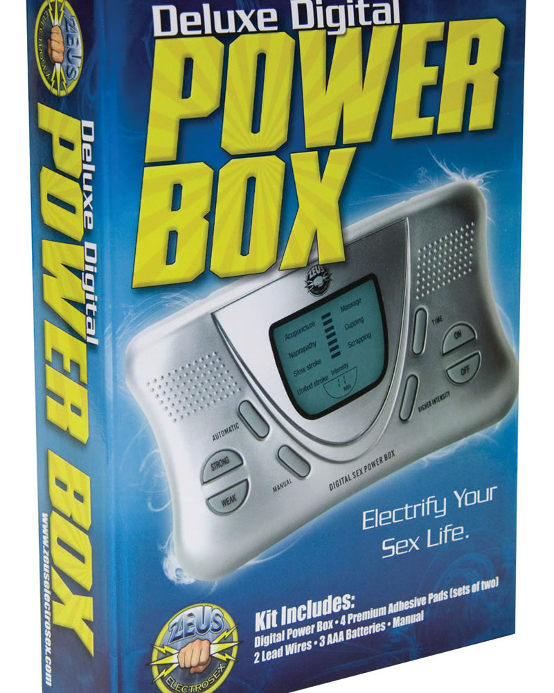 Zeus Deluxe Estim Digital Power Box