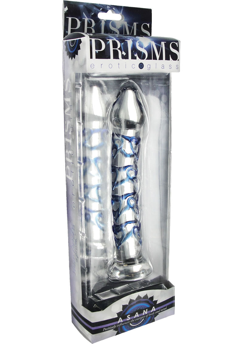 Prisms Asana Glass Dil Blue Hearts