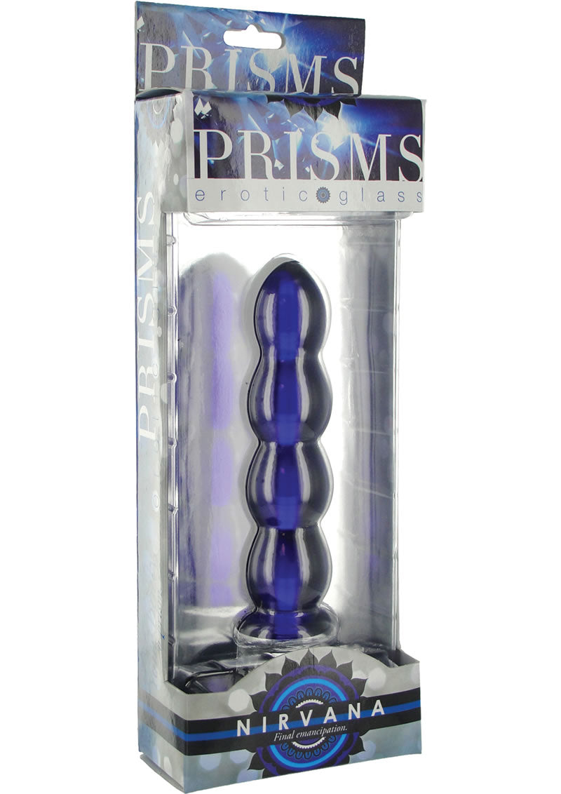 Prismas Nirvana Sonda de vidrio cobalto azul
