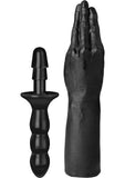 Mango en U con cerradura de mano TitanMen The Hand Vac, color negro