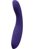 Vibrador recargable de silicona para punto G We-Vibe Rave, color morado