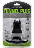 Perfect Fit Double Tunnel Plug Black Large