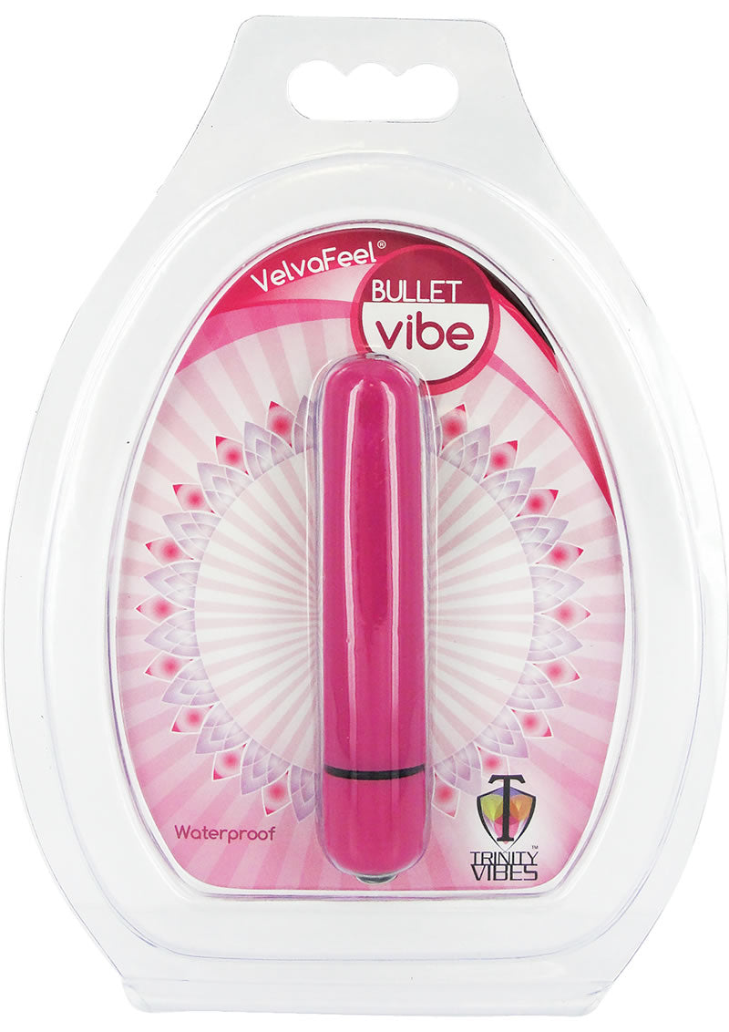 Trinity Vibes Velva Feel Bullet Vibe Pink 3.5 Inch