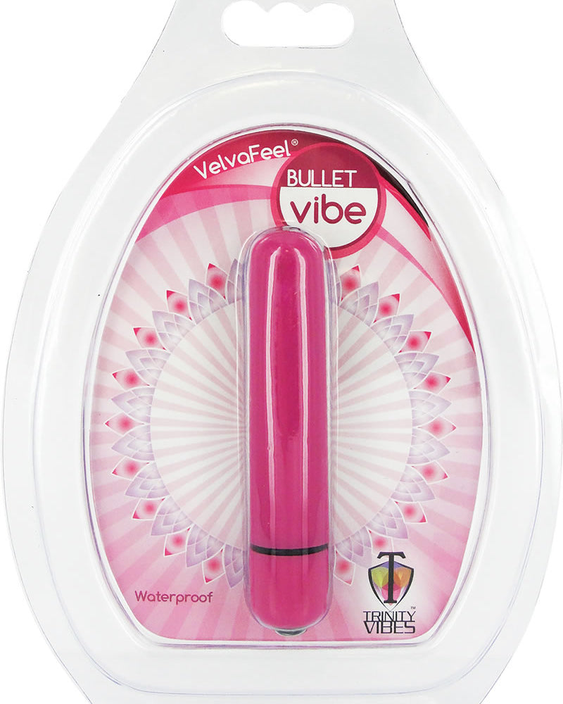 Trinity Vibes Velva Feel Bullet Vibe Pink 3.5 Inch