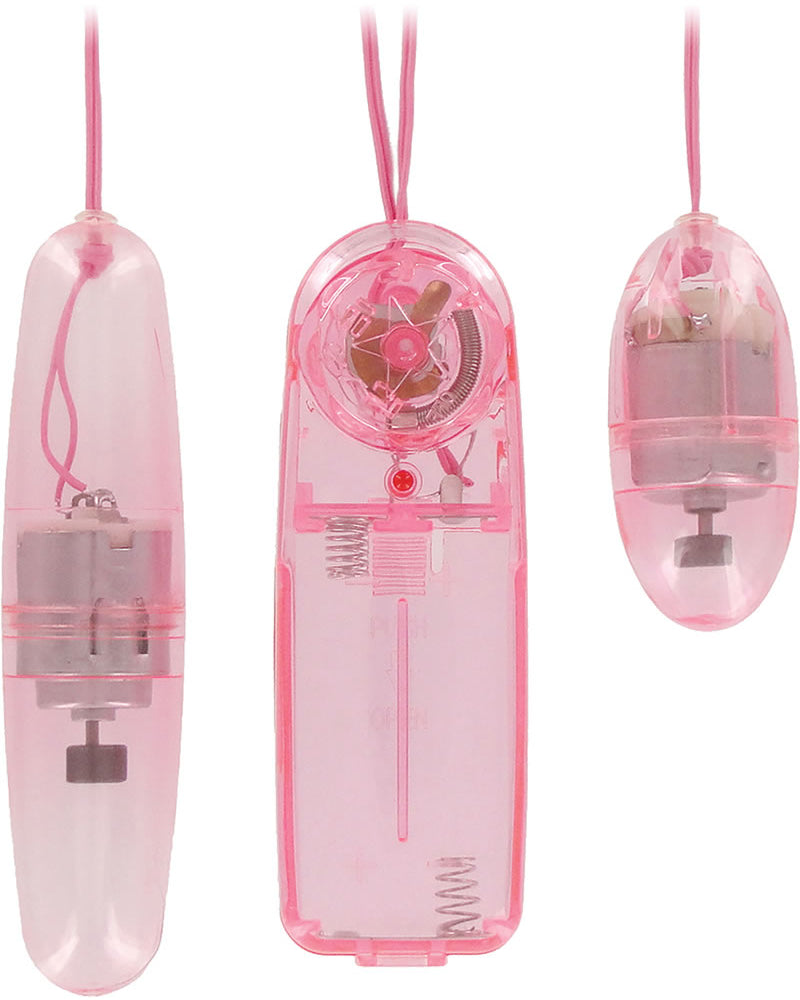 Trinity Vibes Crystalline Dual Bullet Vibe Pink