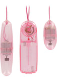 Vibrador de doble bala Crystalline de Trinity Vibes, color rosa