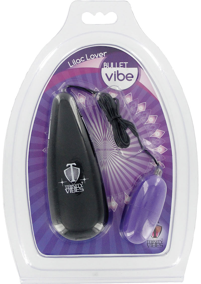 Vibrador tipo bala Trinity Vibes Lilac Lover en color morado