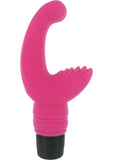 Vibrador G Swell de silicona satinada Trinity Vibes rosa