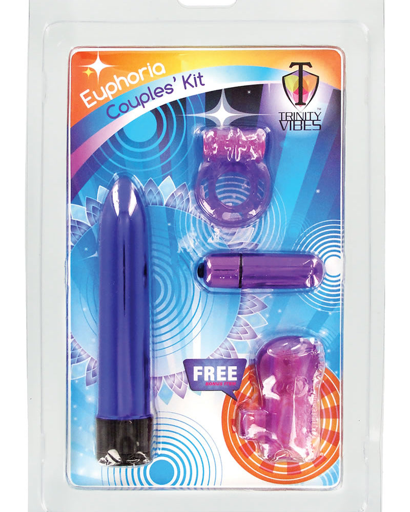 Kit para parejas Euphoria de Trinity Vibes morado
