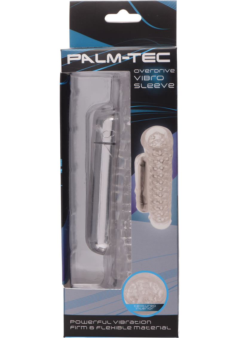 Palm-tec Overdrive Vibro Sleeve Clear