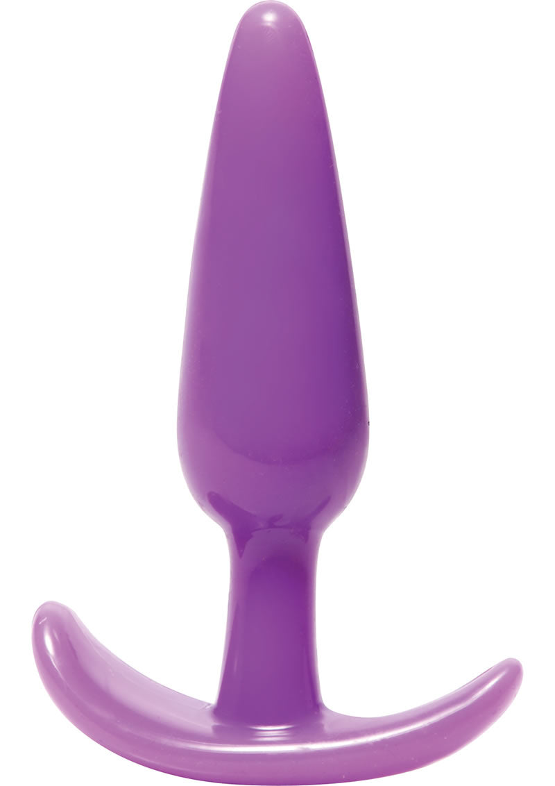 Trinity Vibes Plum Drop Starter Anal Plug Purple 4.5 Inch