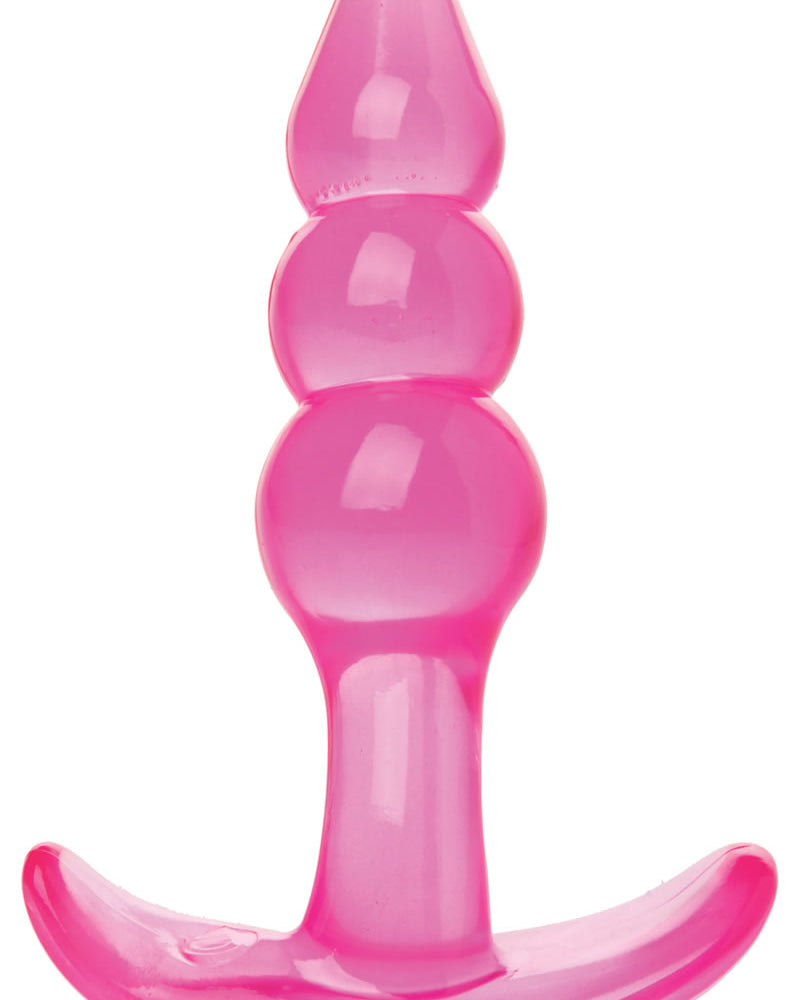 Trinity Vibes Bubbles Starter Anal Plug Pink 4.25 Inch