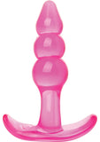 Trinity Vibes Bubbles Starter Anal Plug Pink 4.25 Inch