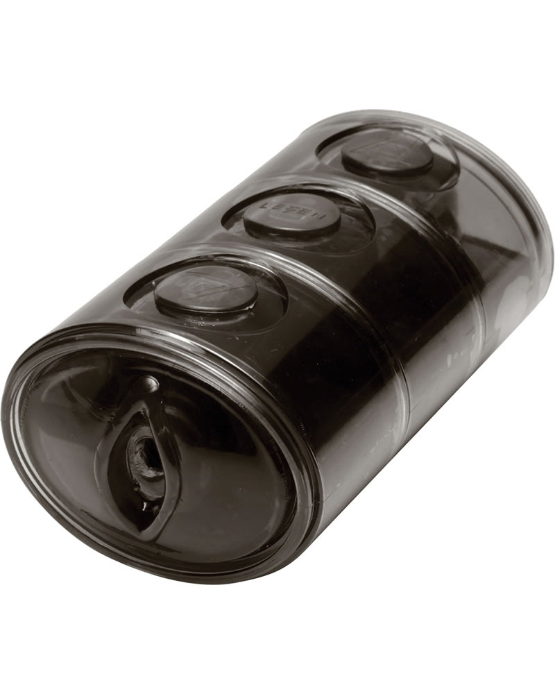 Masturbador Palm-Tec de 3 vías Ultimate Stroker Smoke de 6,5 pulgadas