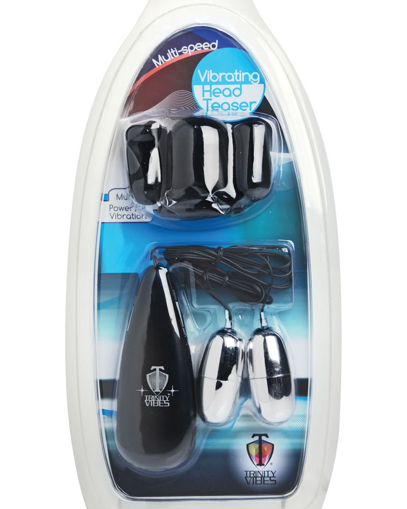 Cabezal vibrador para pene de múltiples velocidades Trinity Vibes