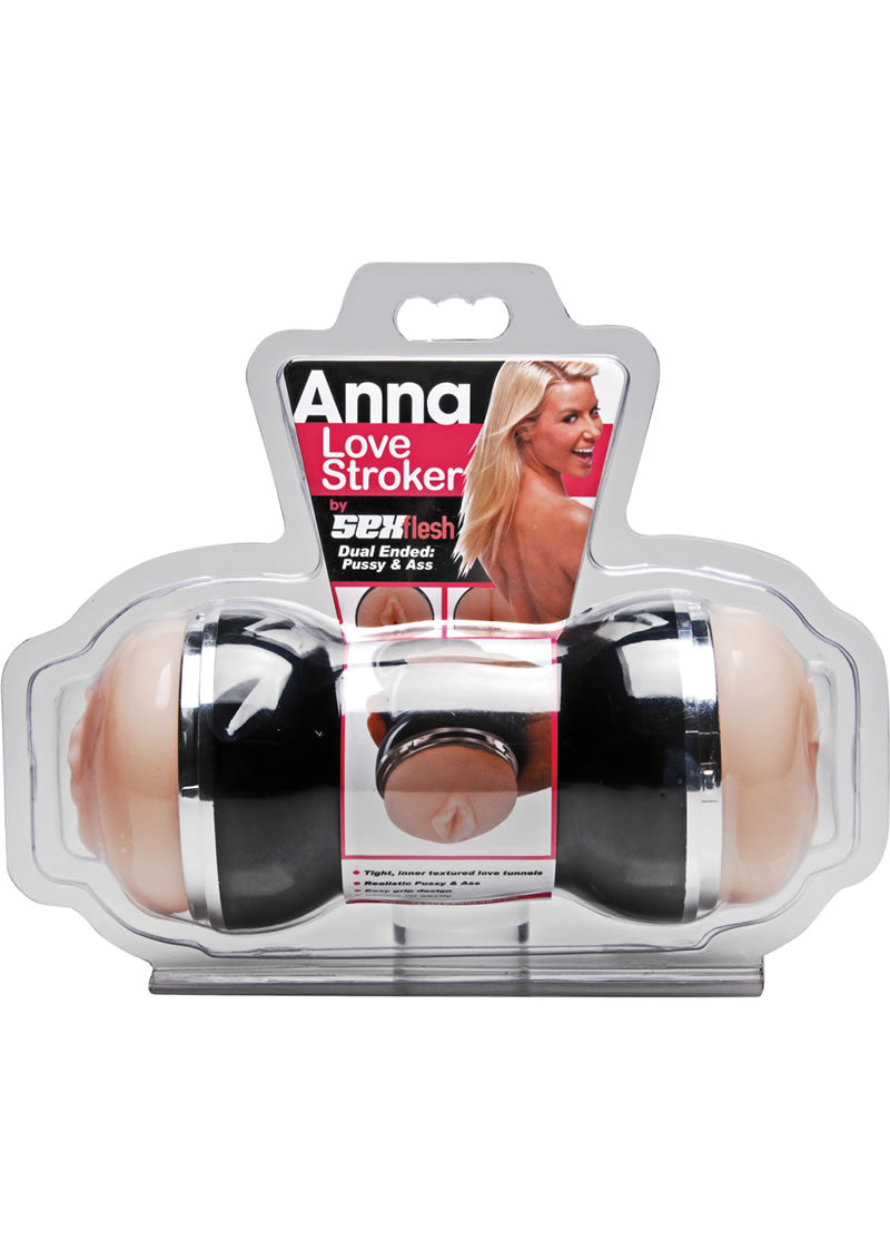 Anika Dual Ended Love Stroker Flesh 8 Inch