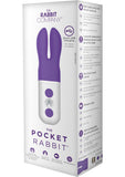 The Pocket Rabbit Silicone Vibe Waterproof Purple