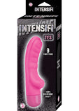 Vibrador de silicona Intensifi Tes resistente al agua, color rosa, 7,75 pulgadas