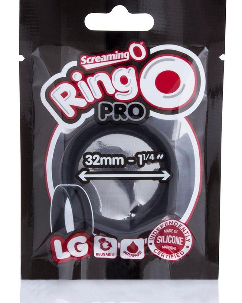 Anillos para el pene de silicona grandes Ring O Pro, resistentes al agua, colores surtidos, 24 piezas