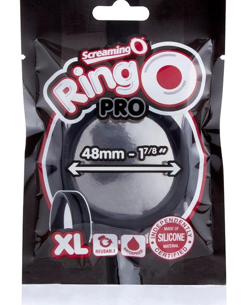 Anillos para el pene de silicona extra grandes Ring O Pro, resistentes al agua, colores surtidos, 24 unidades