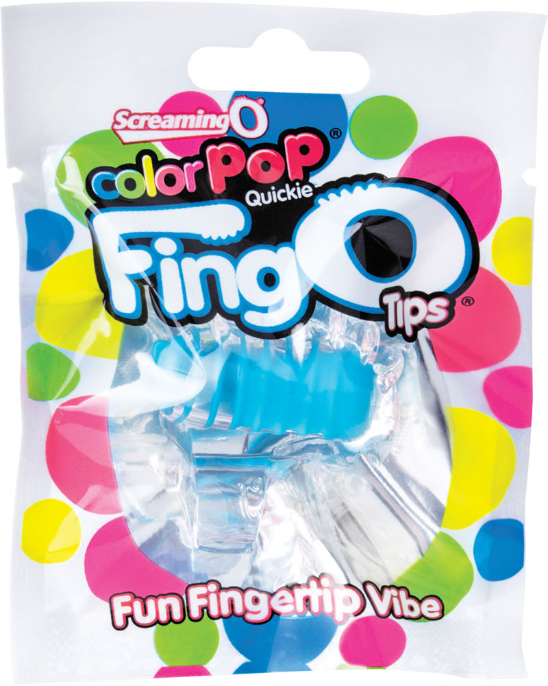 Vibradores para dedos Color Pop Quickie Fing O Tips, 12 unidades por caja