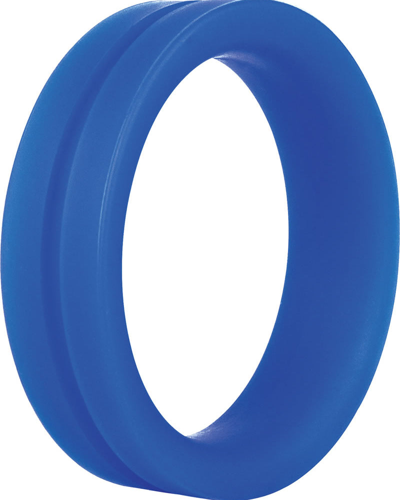 Ring O Pro Large Silicone Cockrings Waterproof Blue 12 Each Per Box