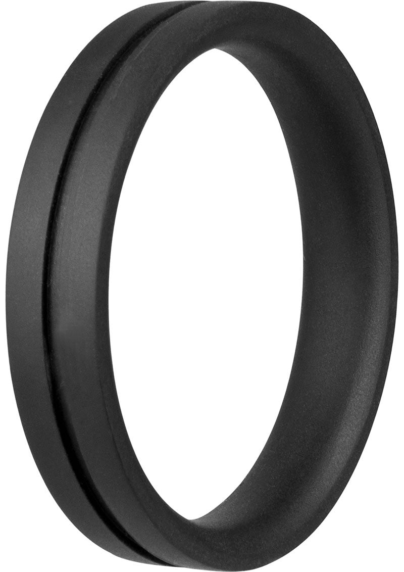 Ring O Pro Xtra Large Silicone Cockrings Waterproof Black 12 Each Per Box