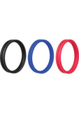 Ring O Pro Double Xtra Large Silicone Cockrings Waterproof Assorted Colors 12 Each Per Pop Box