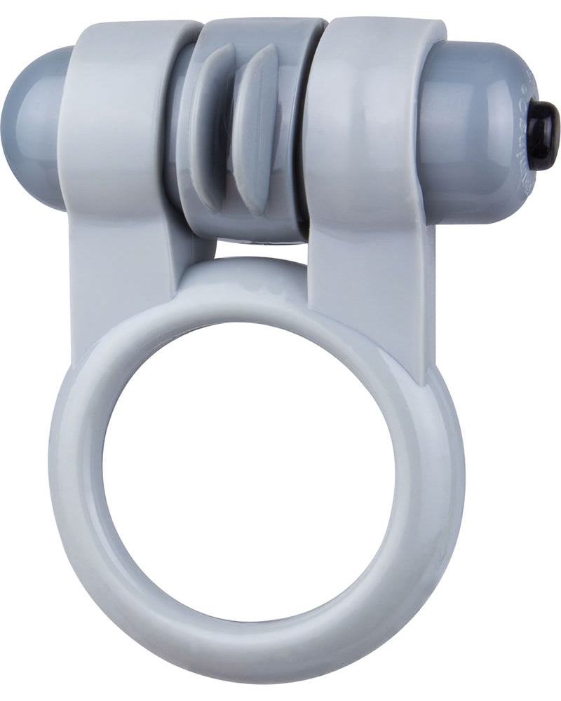 Screaming O Sport Vibrating Cockring Waterproof Grey 6 Each Per Box