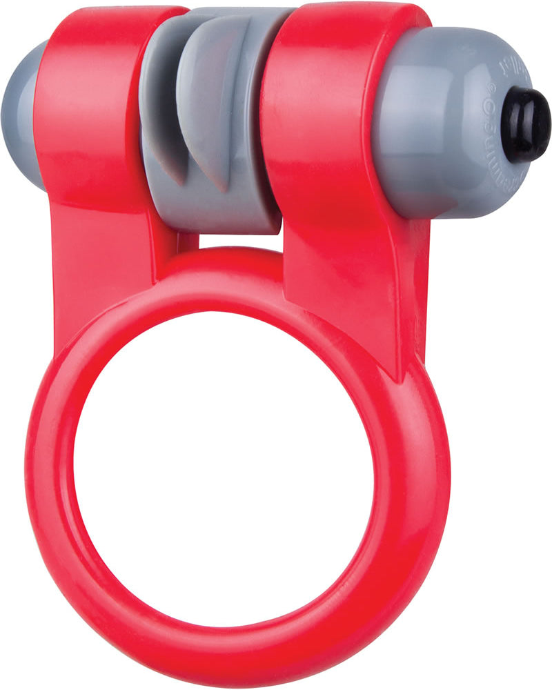 Screaming O Sport Vibrating Cockring Waterproof Red 6 Each Per Box