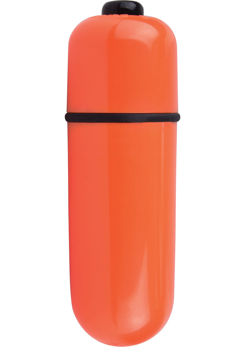 Mini vibradores Vooom Bullets resistentes al agua, color mandarina, 20 unidades por caja