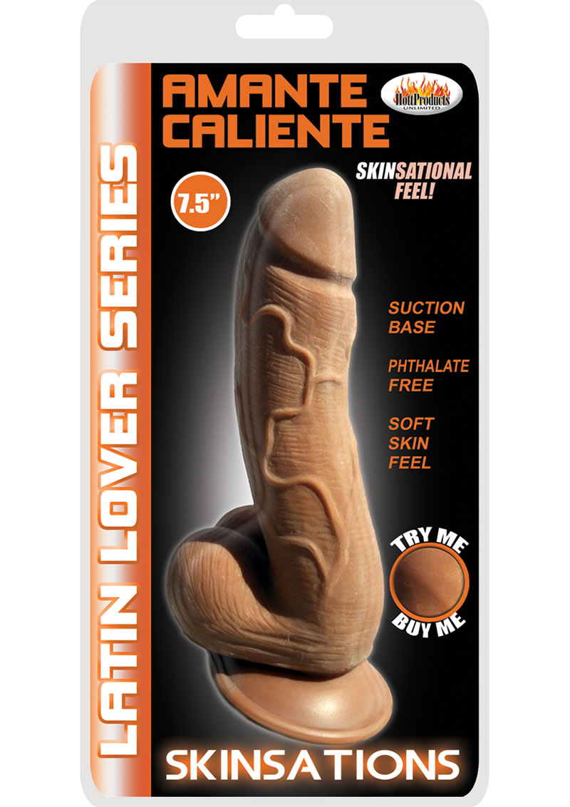 Skinsations Amante Caliente Marrón 7.5 Pulgadas