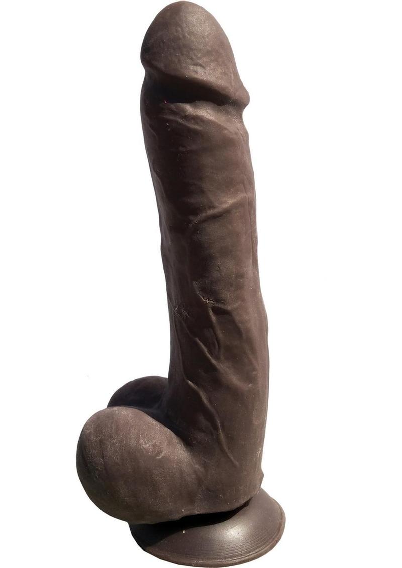Skinsations Python Dildo Black 9.5 Inch