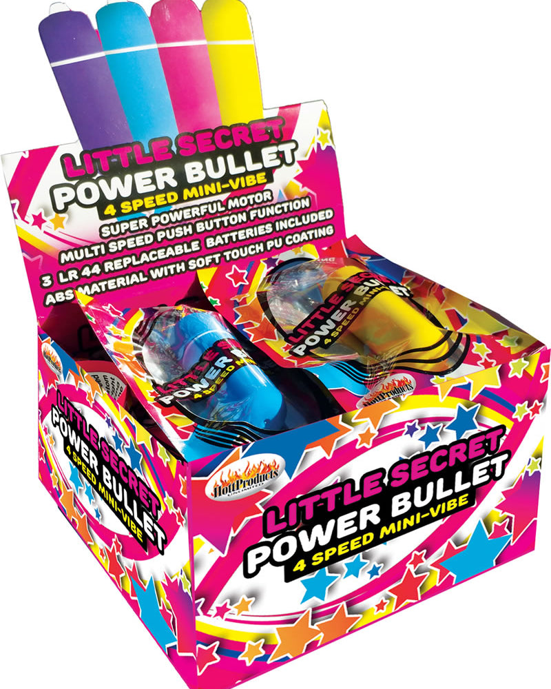 Little Secret Power Bullet 12 piezas colores surtidos