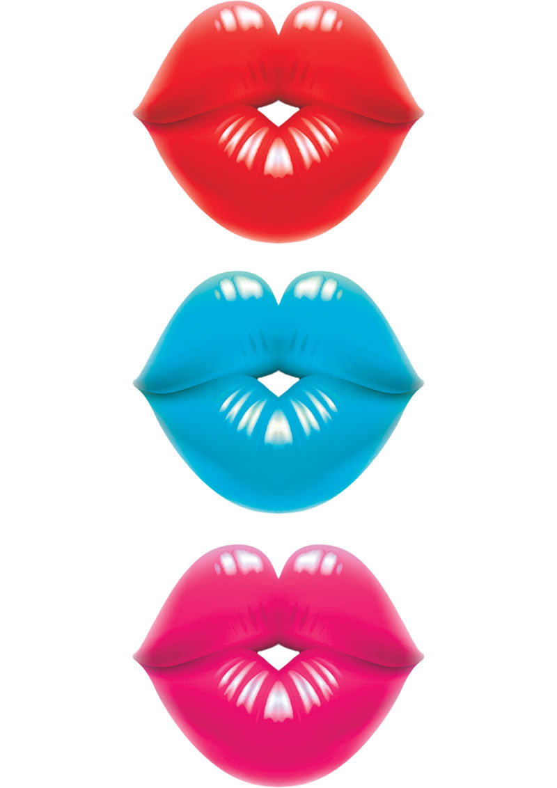 Dick Lips Edible Gummy Cock Rings 3 Pack