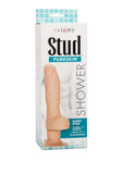 Shower Stud Super Stud Vibrating Dildo Waterproof Ivory 5 Inch