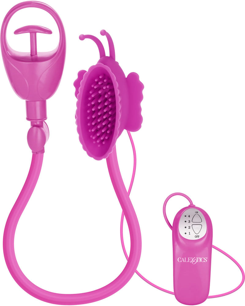 Advanced Butterfly Clitoral Pump Waterproof - Pink