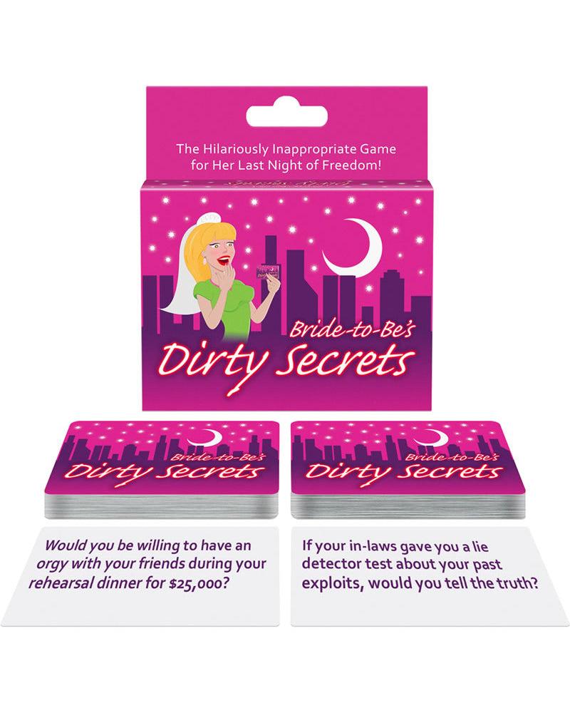 Juego de cartas Secretos sucios de la futura novia