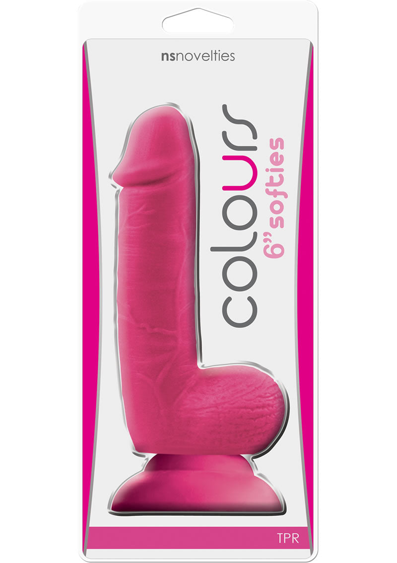 Colours Softies Dildo Pink 6 Inch