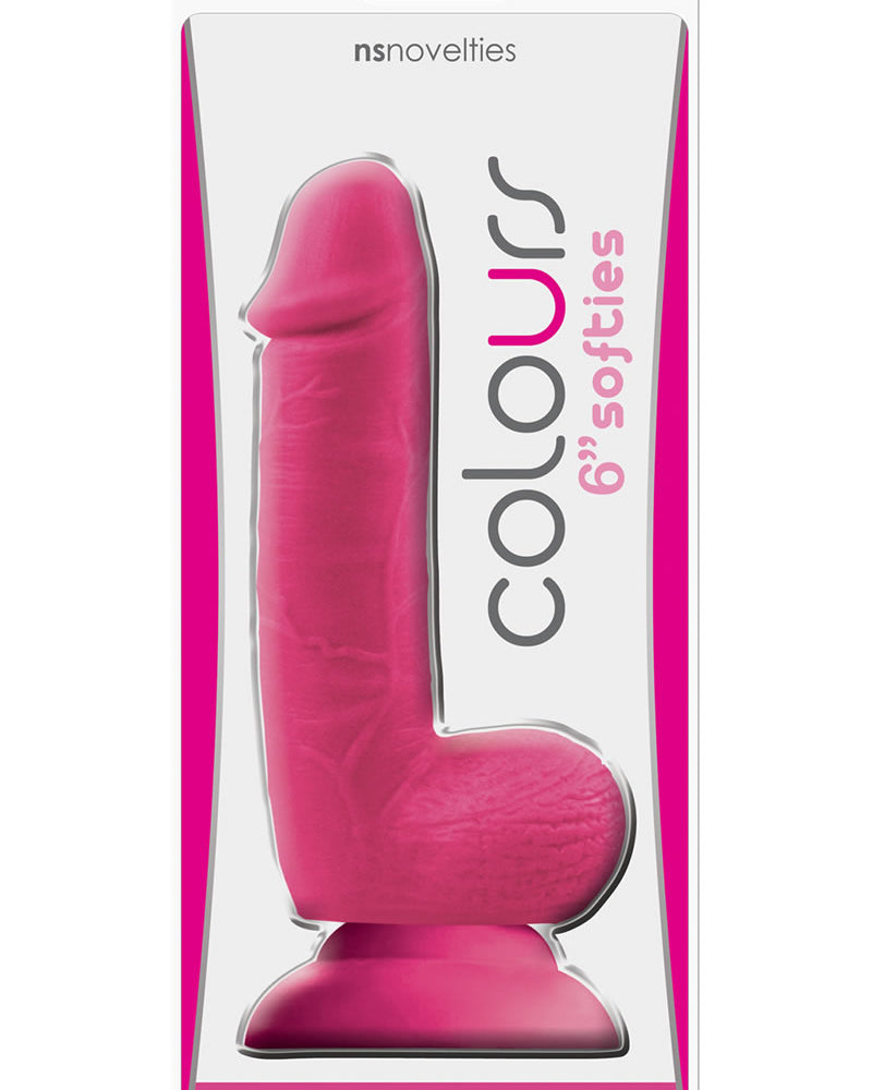 Colours Softies Dildo Pink 6 Inch